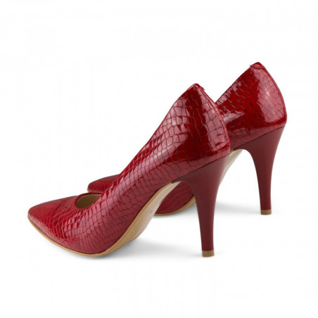 Naiste kõrge kontsaga kingad Nicolo Ferreti, punane