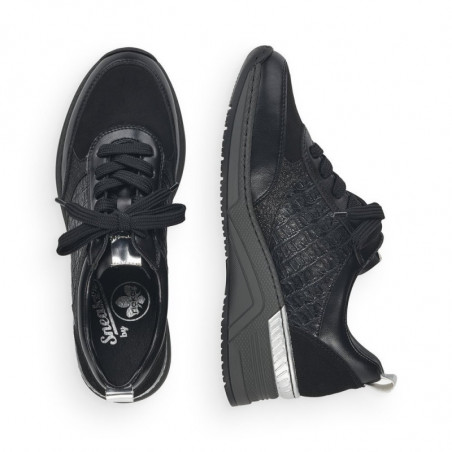 Naiste spordijalatsid Rieker N433400, must