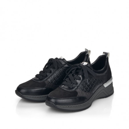 Naiste spordijalatsid Rieker N433400, must