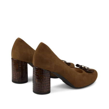 Naiste kõrge kontsaga kingad Nicolo Ferretti 61352213, pruunid