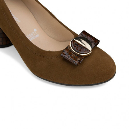 Naiste kõrge kontsaga kingad Nicolo Ferretti 61352213, pruunid