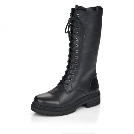 Naiste pikad saapad Rieker Y313201, must