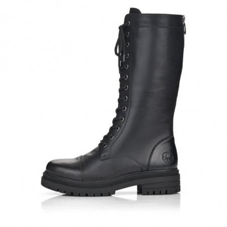 Naiste pikad saapad Rieker Y313201, must