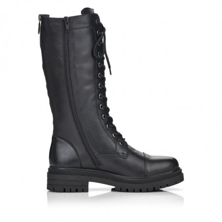 Naiste pikad saapad Rieker Y313201, must