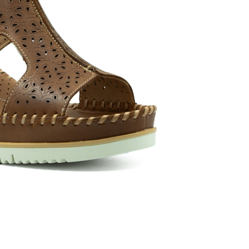 Pikolinos naiste platvormsandaalid, pruunid W3Z1623C1