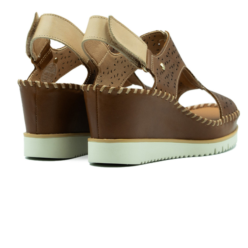 Pikolinos naiste platvormsandaalid, pruunid W3Z1623C1