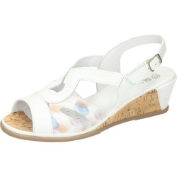 Polking naiste sandaalid, valged 71011359261