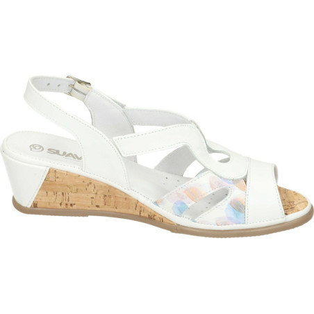 Polking naiste sandaalid, valged 71011359261