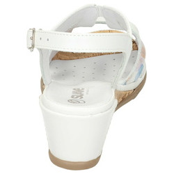 Polking naiste sandaalid, valged 71011359261