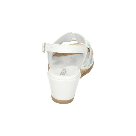 Polking naiste sandaalid, valged 71011359261