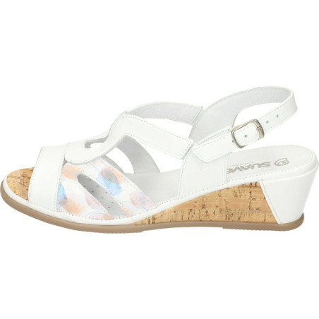 Polking naiste sandaalid, valged 71011359261