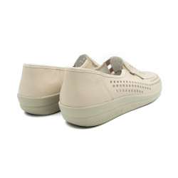 Polking naiste lameda tallaga kingad, valged 941637261